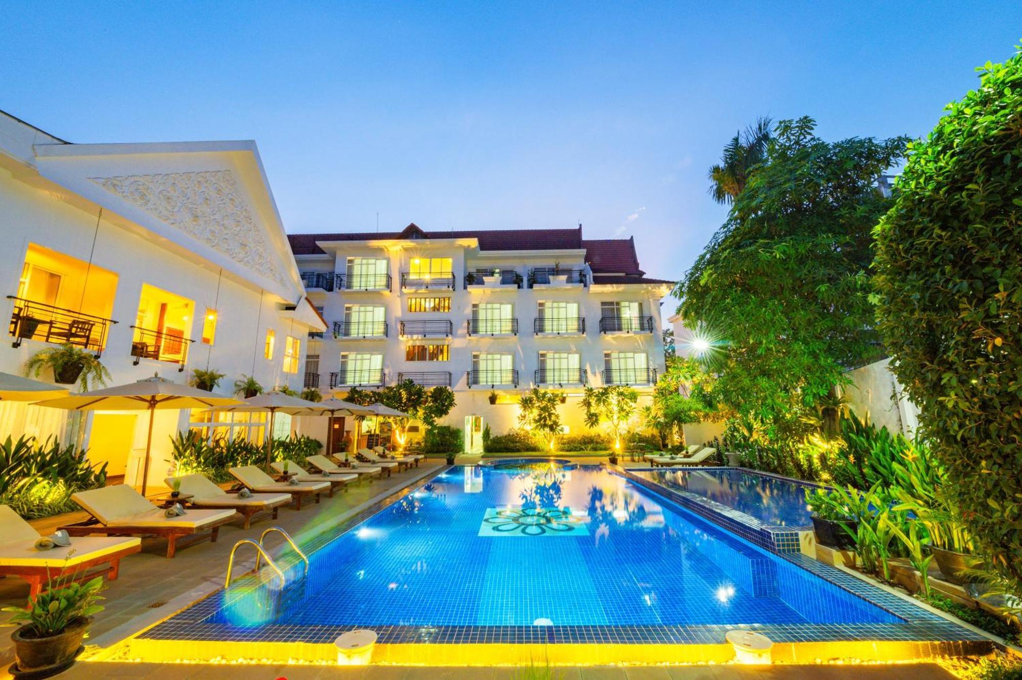 Sala Siem Reap Hotel Eksteriør bilde The hotel's pool